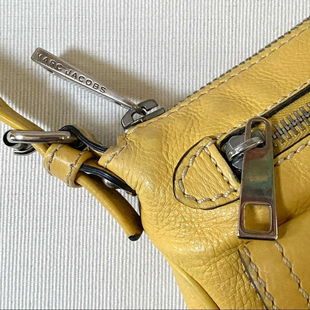 MARC JACOBS YELLOW LEATHER BAG - Picture 15 of 17